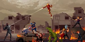Artist Gustavo Viselner Makes Pixel Art Game Scenes Based On Popular TV Series And Movies