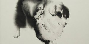 Gloomy Portraits Of Dogs That Seem To Fade Into The Paper