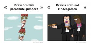This Comic Artist Fulfills Fans Requests In Witty Doodles That Will Brighten Your Day