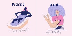Illustrator Joey Yu Shows You How To De-Stress And Relax, According To Your Zodiac Sign
