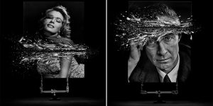 These Photos of Bullets Tearing Apart Portraits Aren’t What They Seem