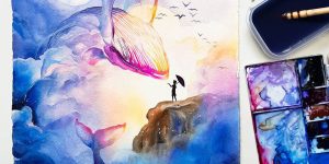 Beautiful Watercolor Animal Illustrations By Luqman Reza Mulyono
