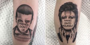 Stripped-Down Pop Culture Tattoos Of Jeremy D