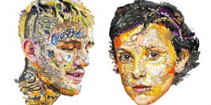 Artist Yung Jake Turns 20,000 Emojis Into Amazing Lifelike Celeb Portraits