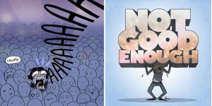Illustrator Sow Ay Explain What Depression And Anxiety Feels Like Through These Comics