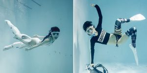 Underwater Knee-High Girls:  A Pphotography Book Devoted To Ladies In Knee-High Socks, In Water