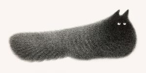 Malaysian Artist Perfectly Creates Fluffy Cats Using Just Ink