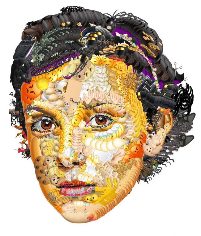 Artist Yung Jake Turns 20,000 Emojis Into Amazing Lifelike Celeb ...