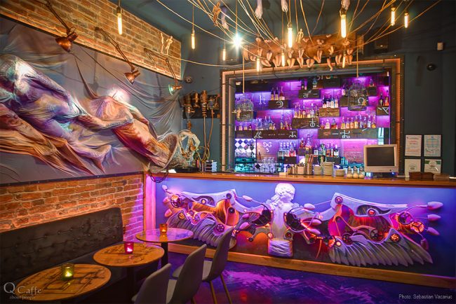 Bunch Of Artists Unite To Design The Interior Of This Surreal Bar And ...