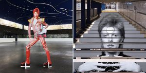 David Bowie Homage Takes Over NYC Subway Station