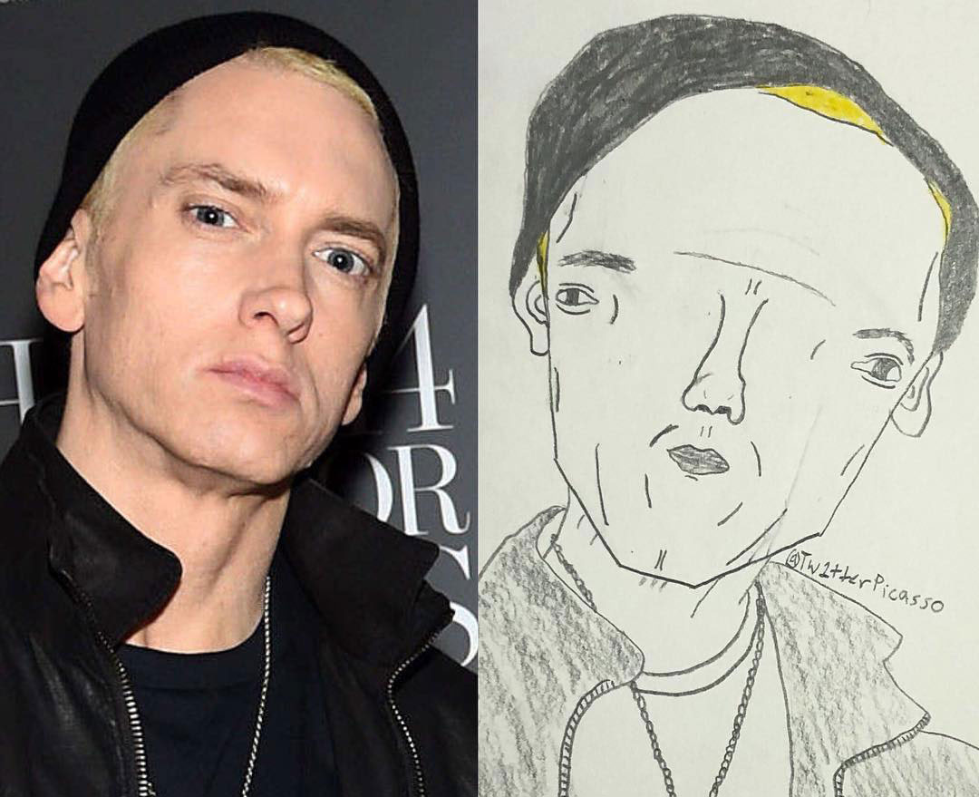 Artist Hilariously Trolls Celebrities With His Ridiculous Fan Art