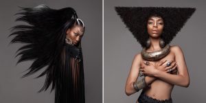 Afro Beauty Brought To Life In Photographer Luke Nugent’s Lavish Hair Portraiture