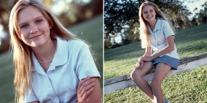 Beautiful Kirsten Dunst As A Teenager In 1995