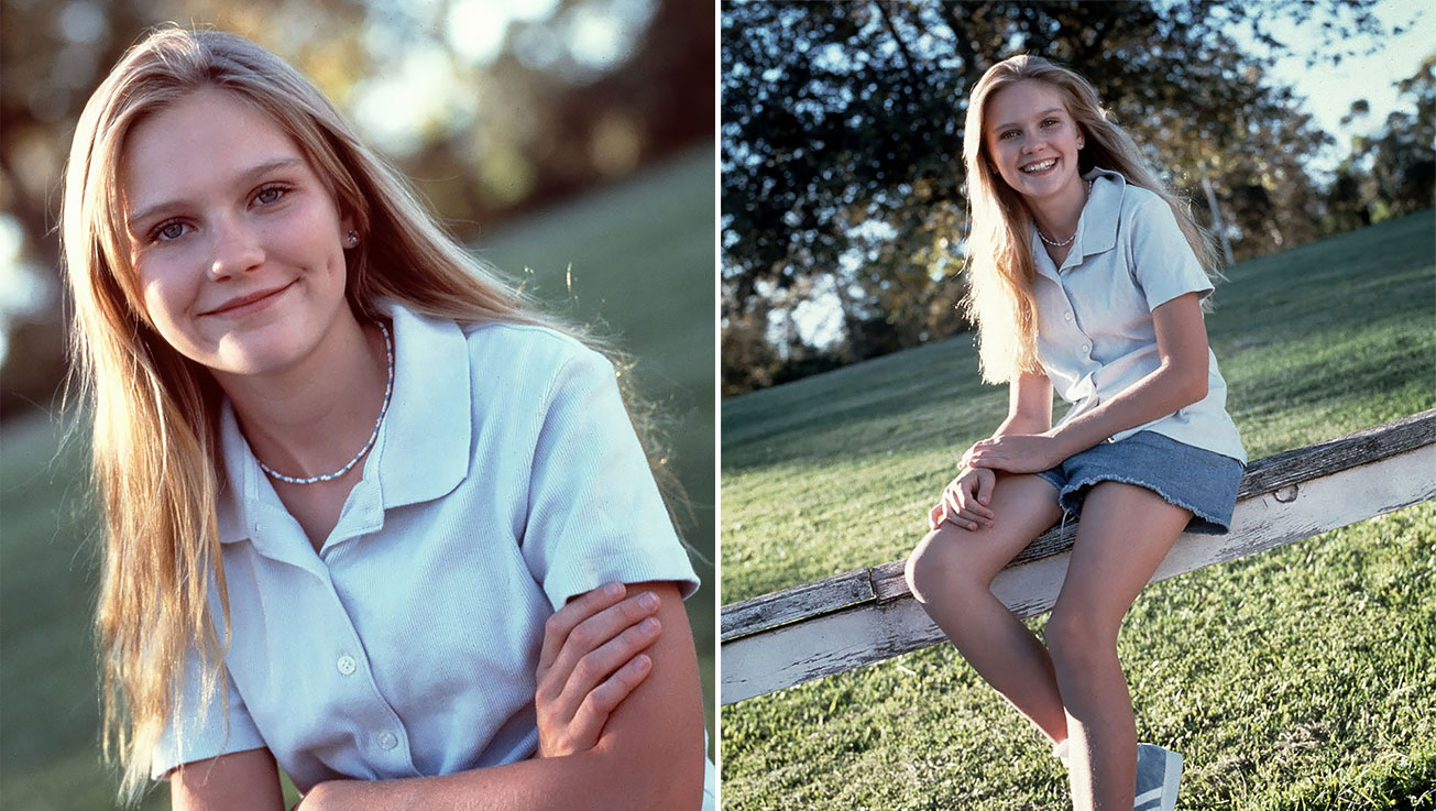 Beautiful Kirsten Dunst As A Teenager In 1995.