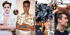 Italian Guy Recreates Celebrity Outfits With Household Items