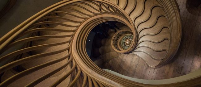 Atmos Studio Creates Stairstalk Staircase For Hide Restaurant In London 1 1200x520