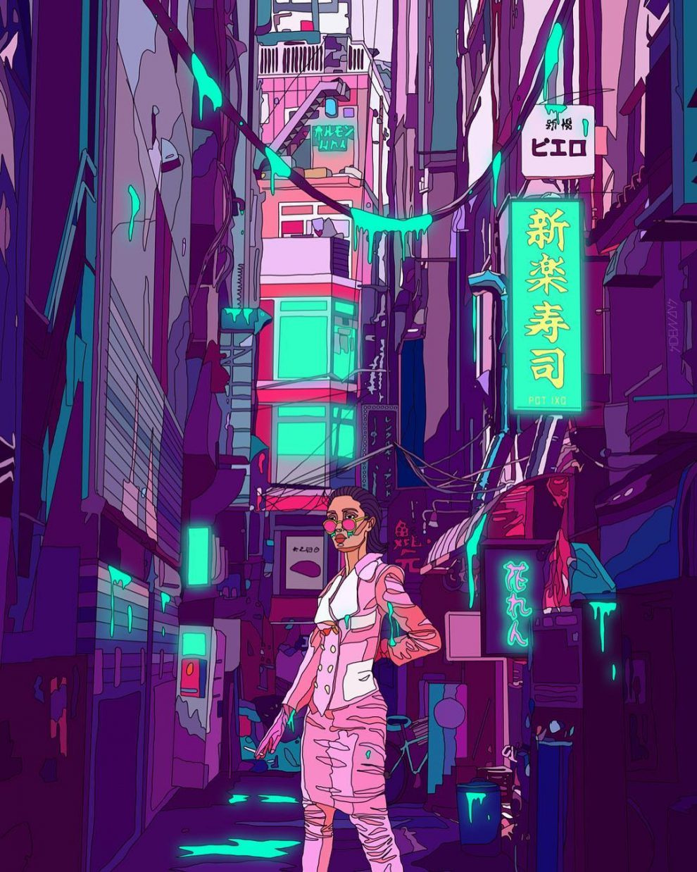 “Our Future Is Now”: The Incredible Cyberpunk Illustrations Of Mad Dog ...