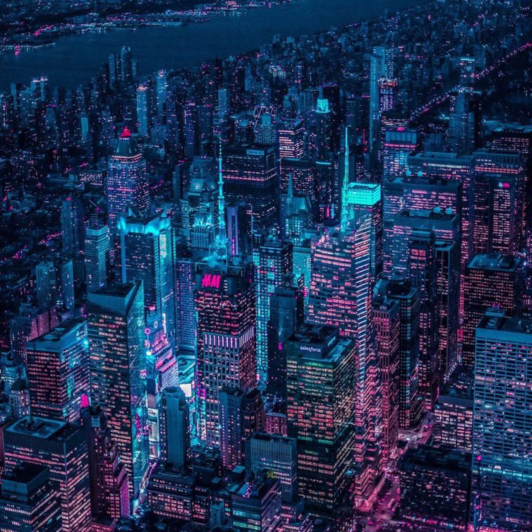Xavier Portela Paints New York City With Hypnotic Neon “Glow” » Design ...