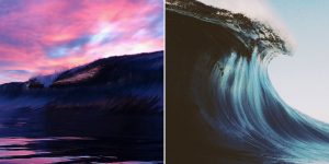 Stunning Shots Feature Brilliant Yellows, Reds, Blues & Purples As An Array Of Sunlight Hits The Water At The Perfect Time