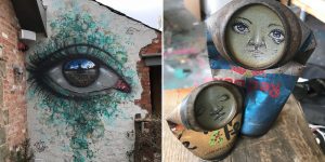 Artist Leaves His Paintings For People To Find After Getting Rejected By Art Galleries