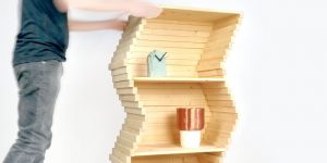 The Wave Shelf By Studio Lorier Can Change Its Shape