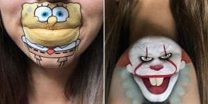 Makeup Artist Turns Her Lips Into Cute Pop Culture Characters