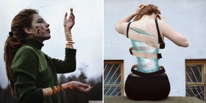 19-Year-Old Artist Takes Self Portraits To Create These Surreal Compositions