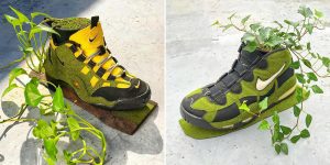 Artist Shoetree Creates Living, Breathing Sculptures From Old Nike Sneakers