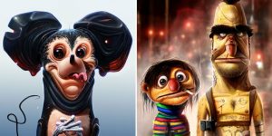Twisted & Satirical Pop Culture Characters By Dan LuVisi