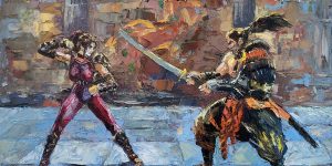 Artist Pays Homage To Classic Video Games With Awesome Oil Paintings