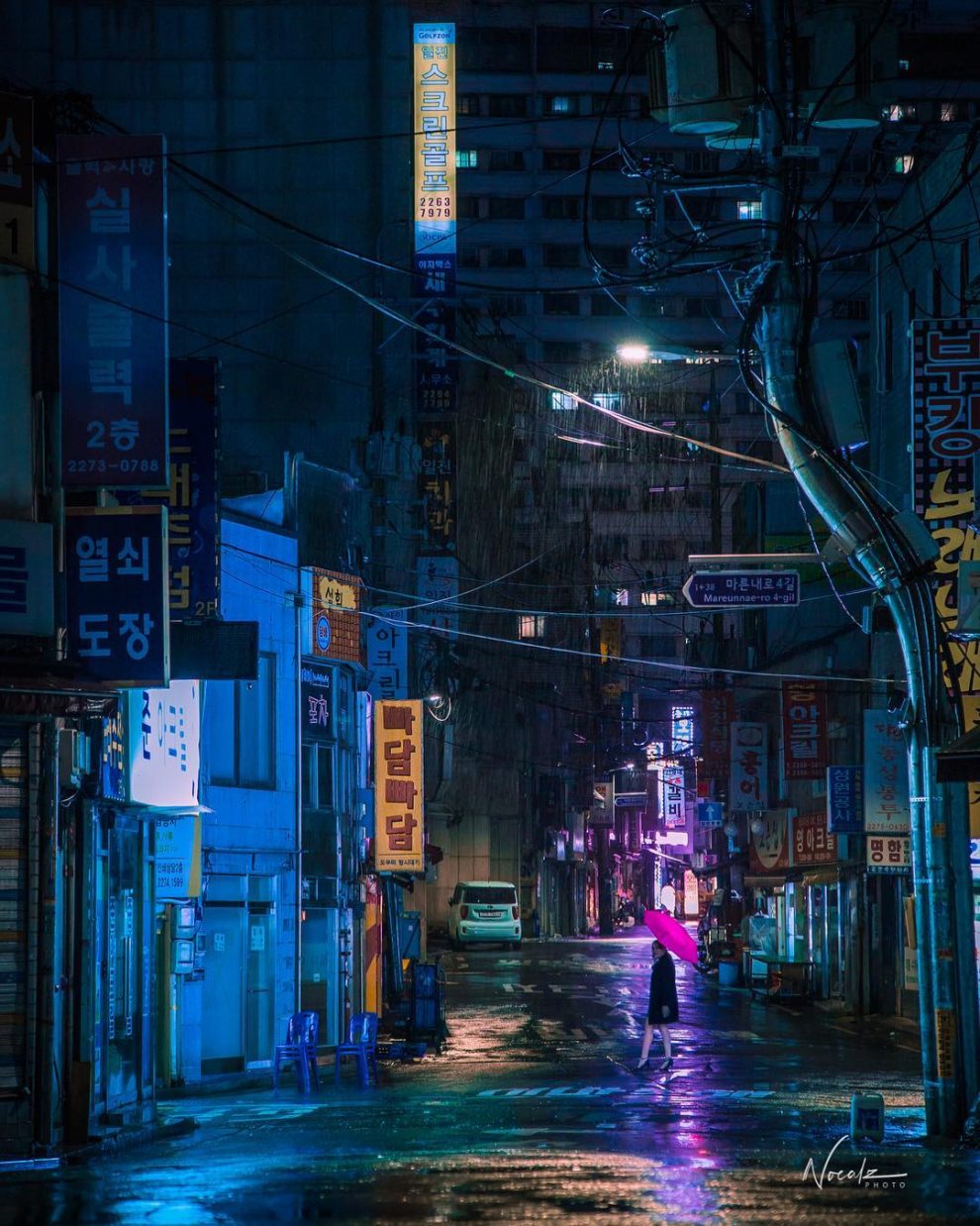 Seoul At Night In Neon-Noir Through The Lens Of Photographer Noe Alonzo ...