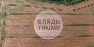 Rude Message To Donald Trump Appears As A Crop Circle On Stoke Mandeville Farm
