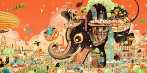 Multi-Dimensional Illustrations Weave Together Mysterious Narratives By Victo Ngai