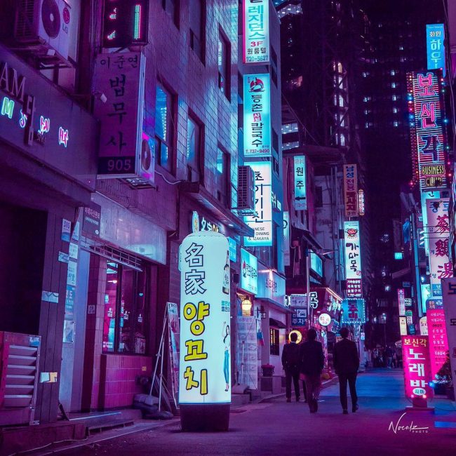 Seoul At Night In Neon-Noir Through The Lens Of Photographer Noe Alonzo ...
