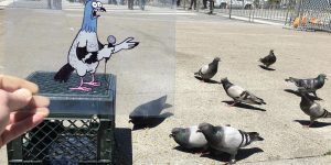 Stroyboard Artist Marty Cooper Inserts Cartoons Into Real-World Situations