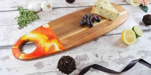 A Liverpool-Based Artist Makes Beautiful Cutting Boards Out Of Wood & Resin, Inspired By The Varying Landscapes