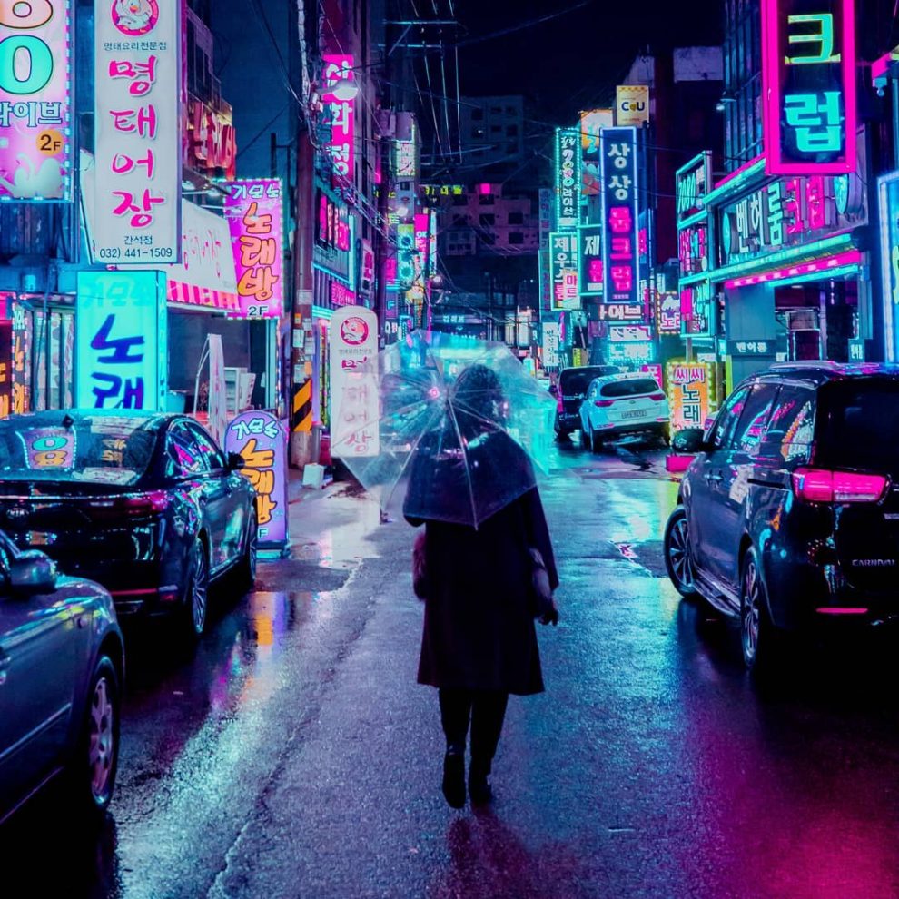 Cyberpunk, Neon And Futuristic Street Photos Of Seoul By Steve Roe ...