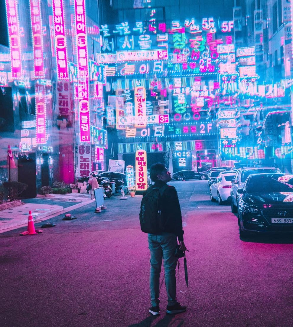 Cyberpunk, Neon And Futuristic Street Photos Of Seoul By Steve Roe ...