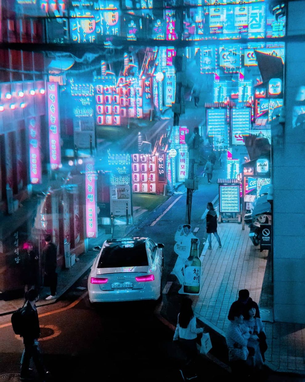Cyberpunk, Neon And Futuristic Street Photos Of Seoul By Steve Roe ...