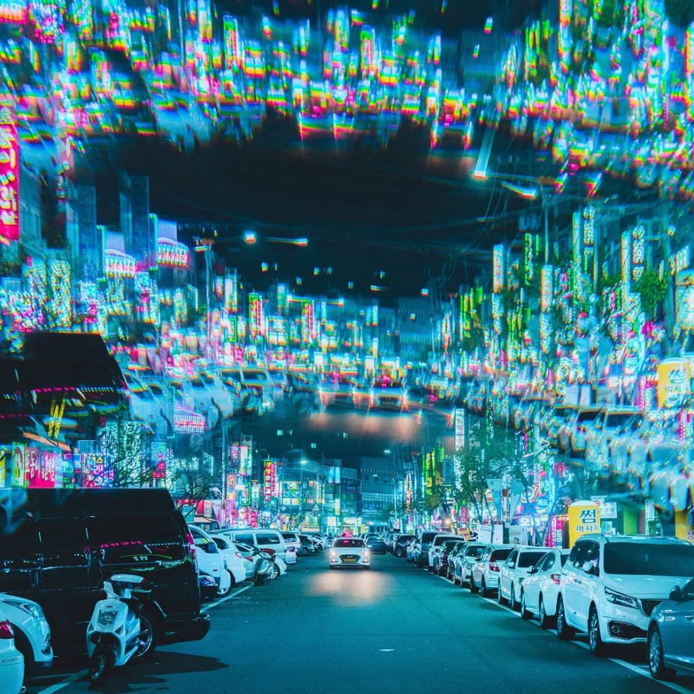 Cyberpunk, Neon And Futuristic Street Photos Of Seoul By Steve Roe ...