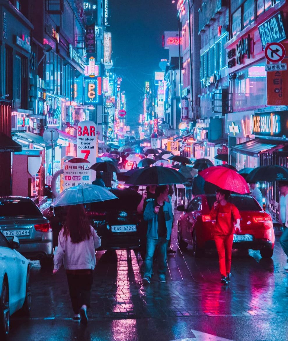 Cyberpunk, Neon And Futuristic Street Photos Of Seoul By Steve Roe ...