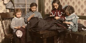 Stunning Colorized Photos Show Child Laborers In Early 20th Century America