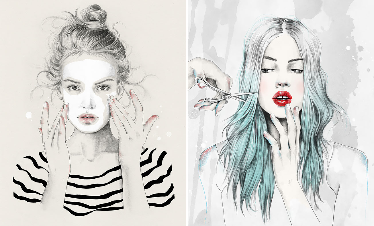 Stunning Fashion Illustrations By Esra Røise » Design You Trust ...