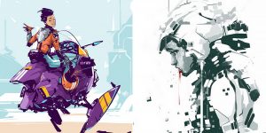 Superb Digital Cyberpunk Illustrations By Mikołaj Piszczako