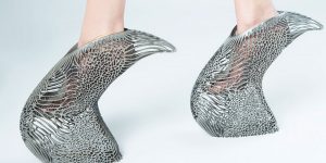 Stunning 3D Printed Mycelium Shoe By Ica & Kostika