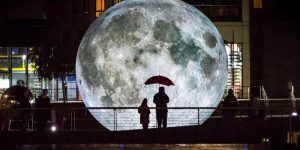 Artist Luke Jerram's Seven Meter Diameter Moon Continues Its Travels Around The Globe