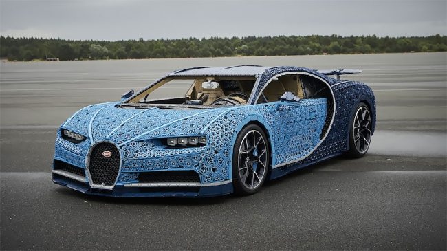 The Amazing Life-size Lego Technic Bugatti Chiron That Drives! » Design ...