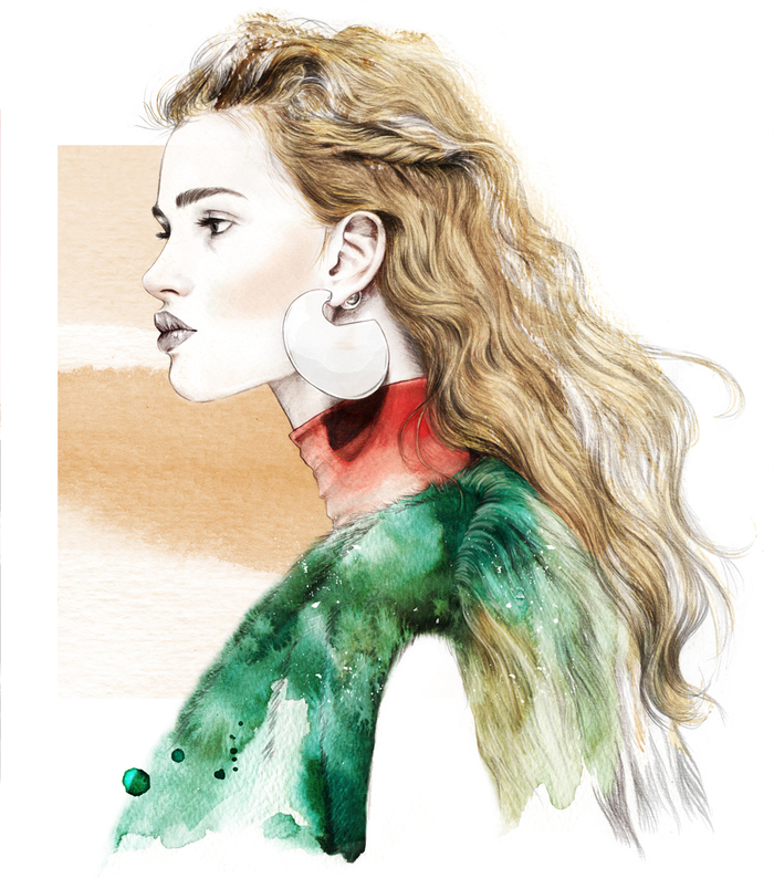 Stunning Fashion Illustrations By Esra Røise » Design You Trust ...