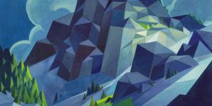 Wonderful Artwork Of British Columbia Mountains By Laura Bifano