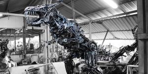 Artists Upcycle Metal Scrap Into Fantastic Sculptures Of Famous Movie Characters